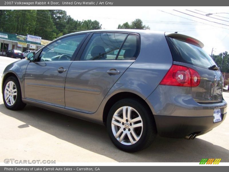 United Grey Metallic / Art Grey 2007 Volkswagen Rabbit 4 Door