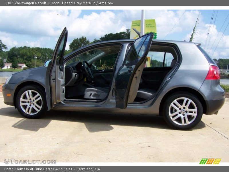 United Grey Metallic / Art Grey 2007 Volkswagen Rabbit 4 Door