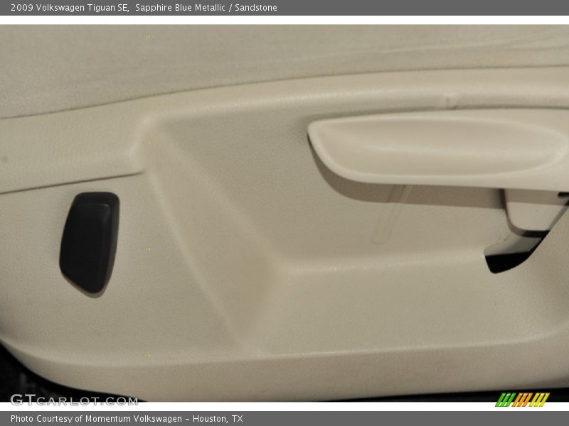 Sapphire Blue Metallic / Sandstone 2009 Volkswagen Tiguan SE