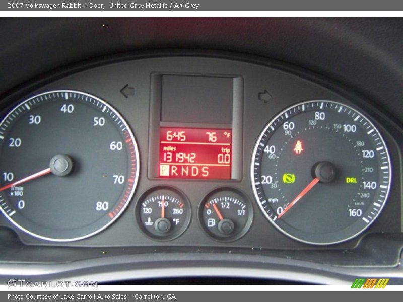 United Grey Metallic / Art Grey 2007 Volkswagen Rabbit 4 Door