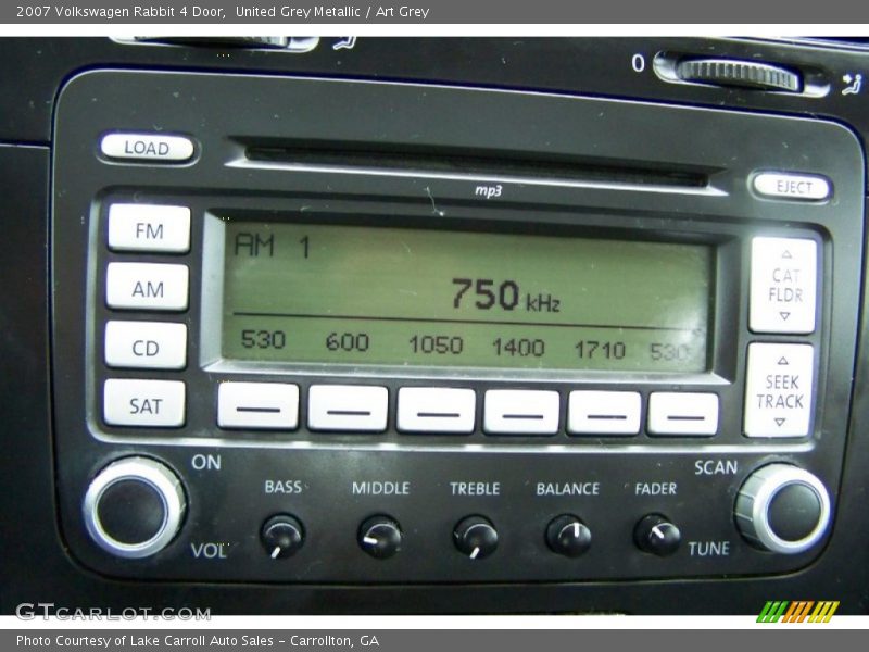 United Grey Metallic / Art Grey 2007 Volkswagen Rabbit 4 Door