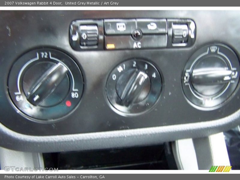 United Grey Metallic / Art Grey 2007 Volkswagen Rabbit 4 Door