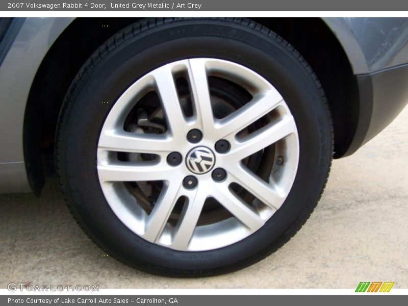 United Grey Metallic / Art Grey 2007 Volkswagen Rabbit 4 Door