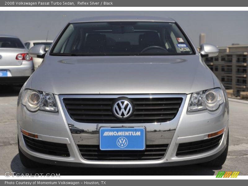 Reflex Silver / Black 2008 Volkswagen Passat Turbo Sedan
