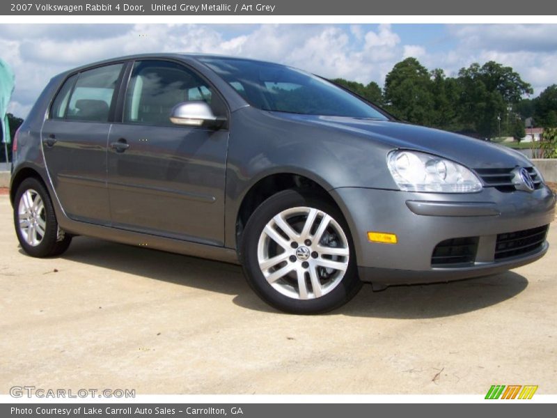 United Grey Metallic / Art Grey 2007 Volkswagen Rabbit 4 Door