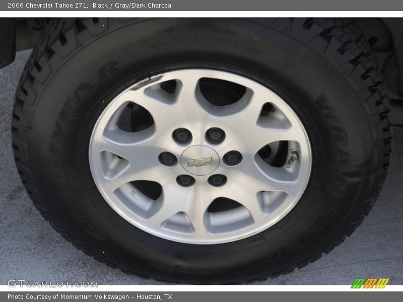 Black / Gray/Dark Charcoal 2006 Chevrolet Tahoe Z71