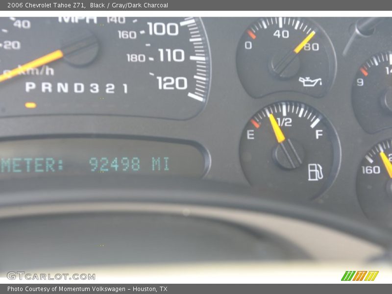 Black / Gray/Dark Charcoal 2006 Chevrolet Tahoe Z71
