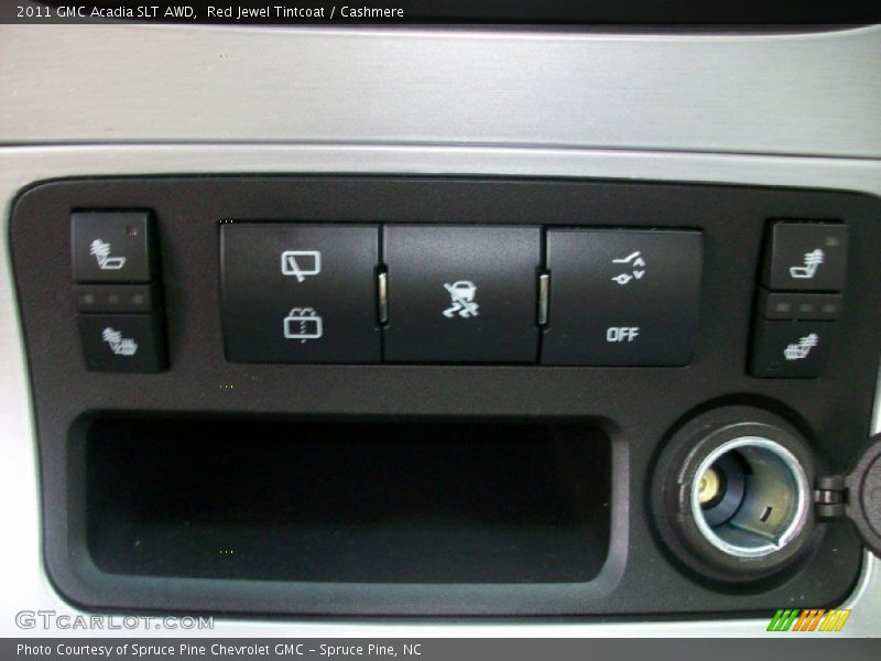 Red Jewel Tintcoat / Cashmere 2011 GMC Acadia SLT AWD