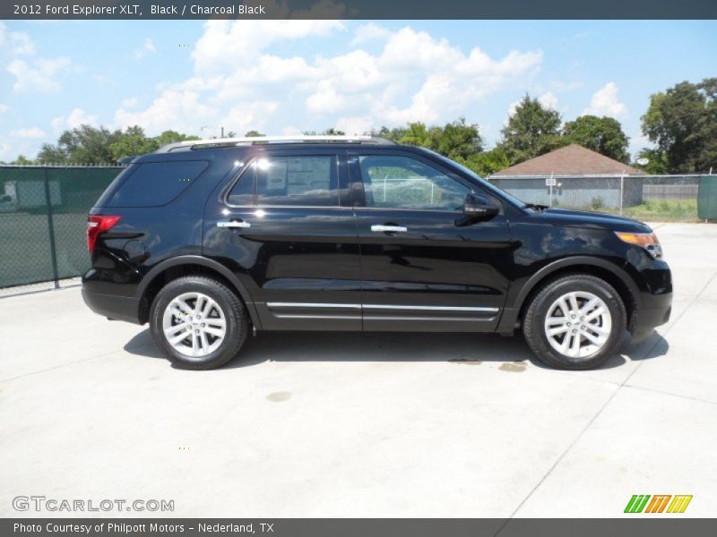  2012 Explorer XLT Black