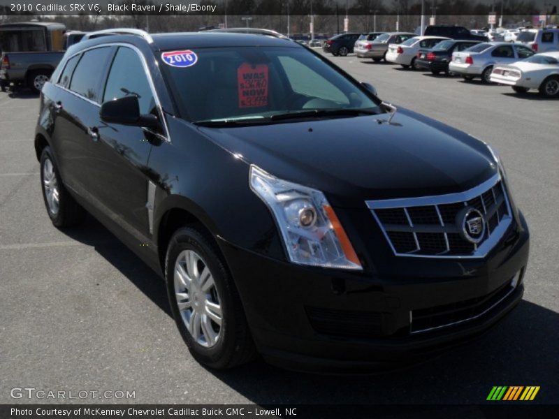 Black Raven / Shale/Ebony 2010 Cadillac SRX V6