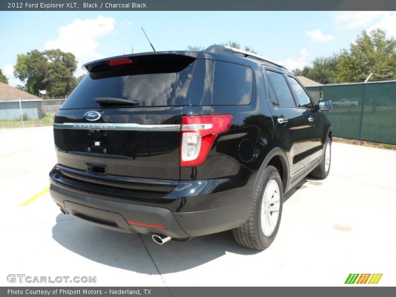 Black / Charcoal Black 2012 Ford Explorer XLT