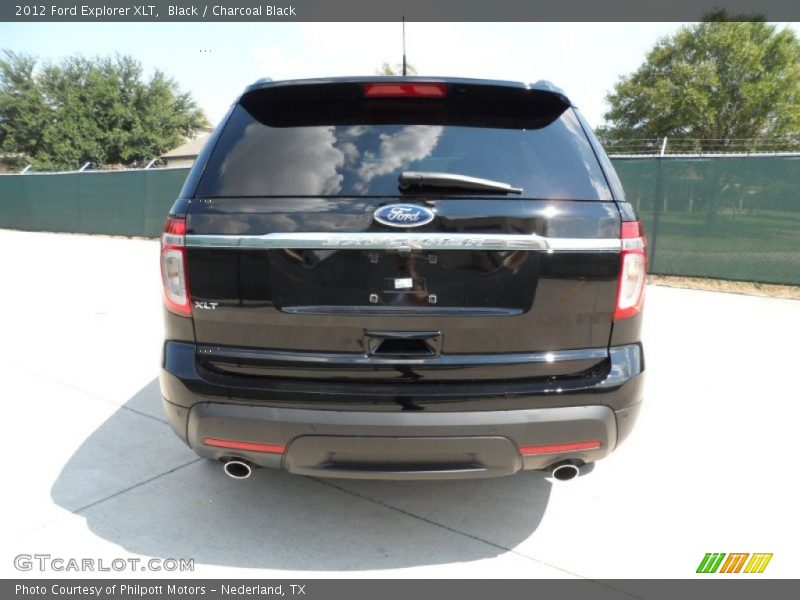 Black / Charcoal Black 2012 Ford Explorer XLT