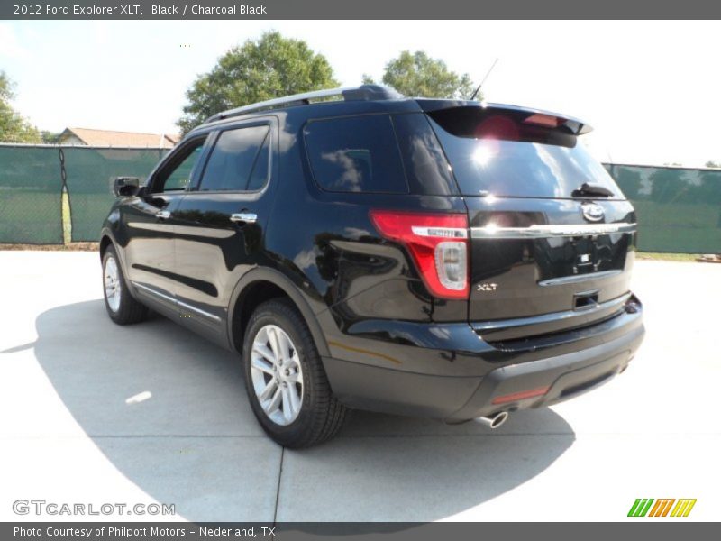  2012 Explorer XLT Black