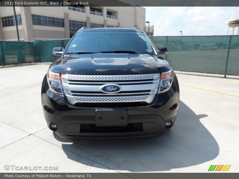 Black / Charcoal Black 2012 Ford Explorer XLT