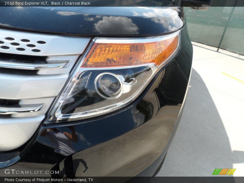 Black / Charcoal Black 2012 Ford Explorer XLT