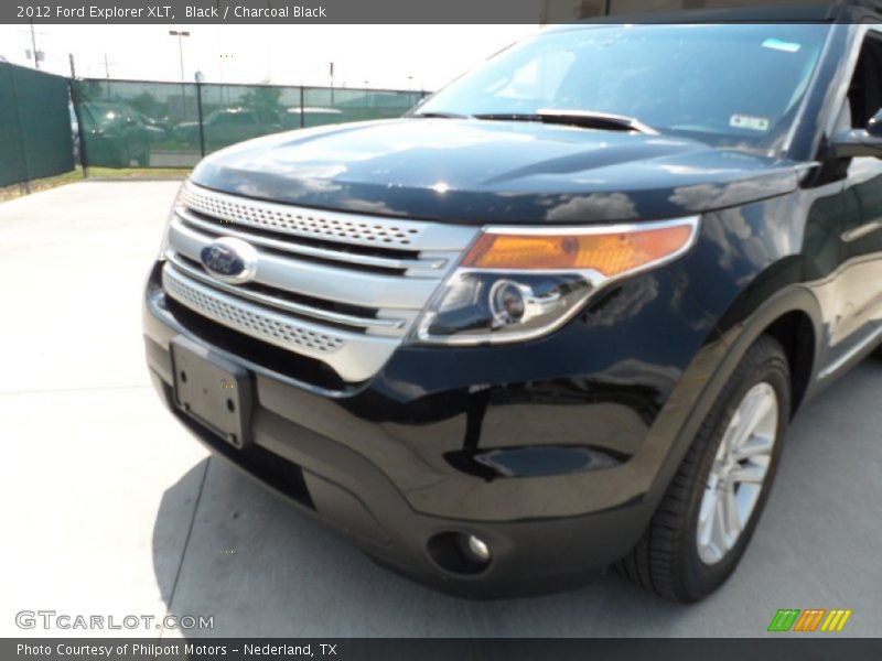 Black / Charcoal Black 2012 Ford Explorer XLT