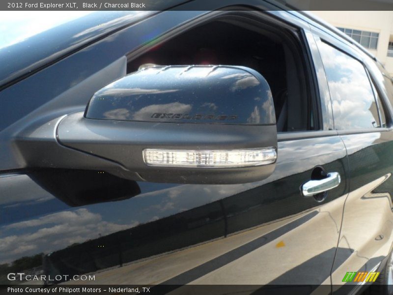 Black / Charcoal Black 2012 Ford Explorer XLT