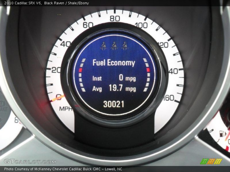 Black Raven / Shale/Ebony 2010 Cadillac SRX V6