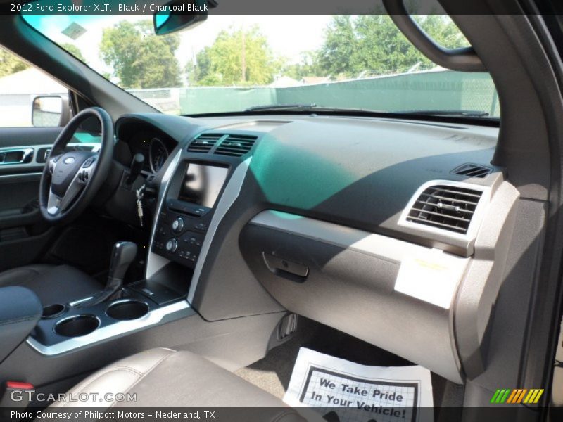 Black / Charcoal Black 2012 Ford Explorer XLT