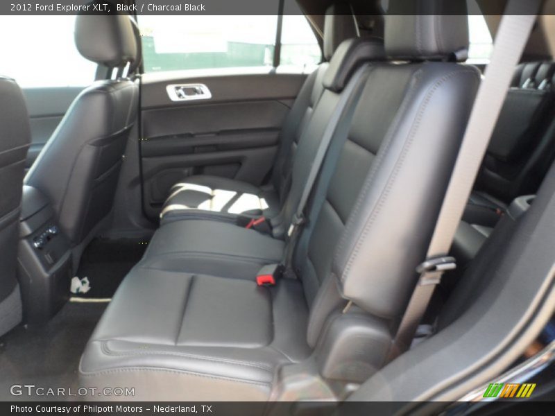Black / Charcoal Black 2012 Ford Explorer XLT