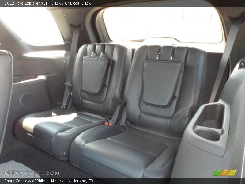  2012 Explorer XLT Charcoal Black Interior