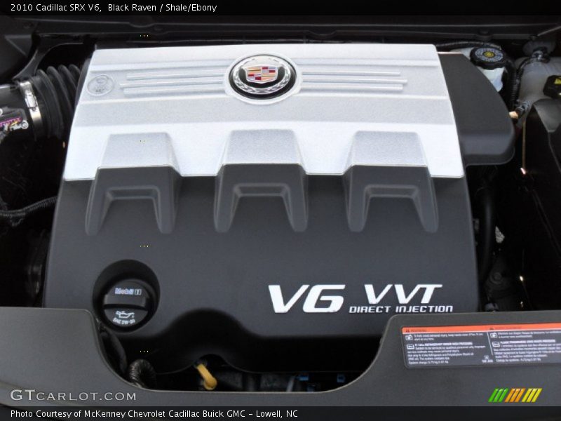 Black Raven / Shale/Ebony 2010 Cadillac SRX V6