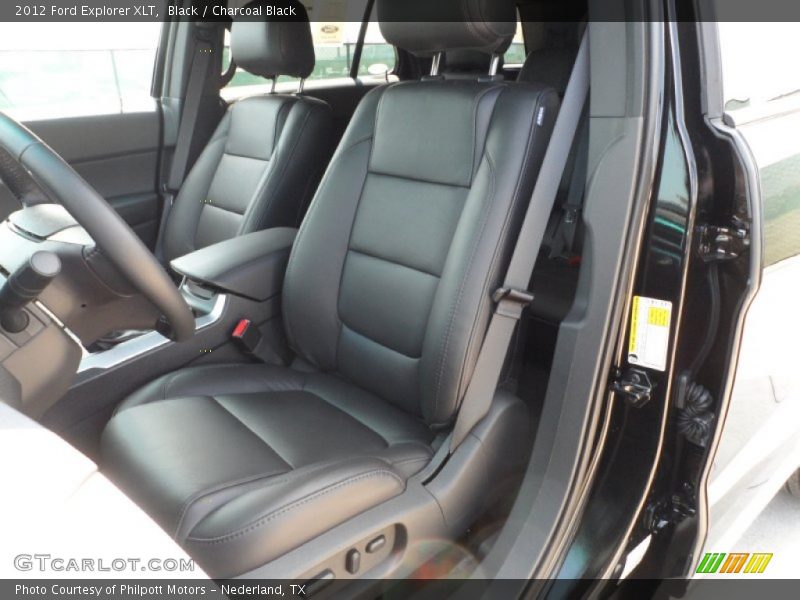 Black / Charcoal Black 2012 Ford Explorer XLT