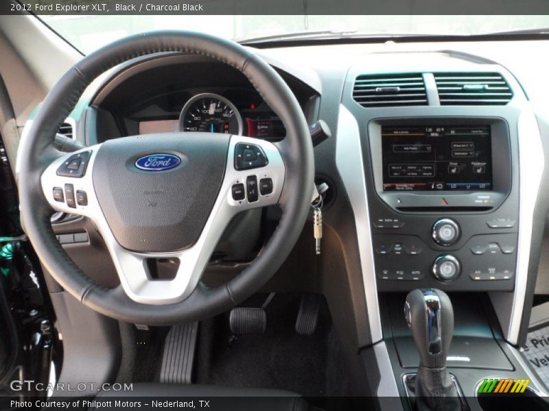 Dashboard of 2012 Explorer XLT
