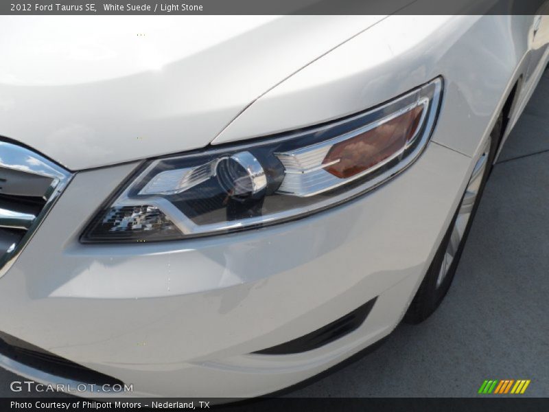 White Suede / Light Stone 2012 Ford Taurus SE