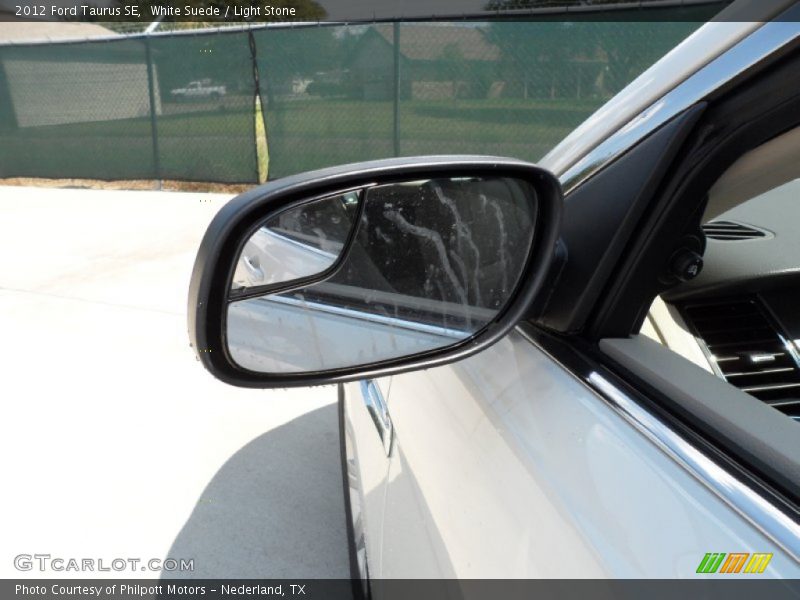 White Suede / Light Stone 2012 Ford Taurus SE