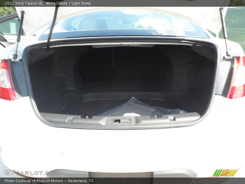 White Suede / Light Stone 2012 Ford Taurus SE