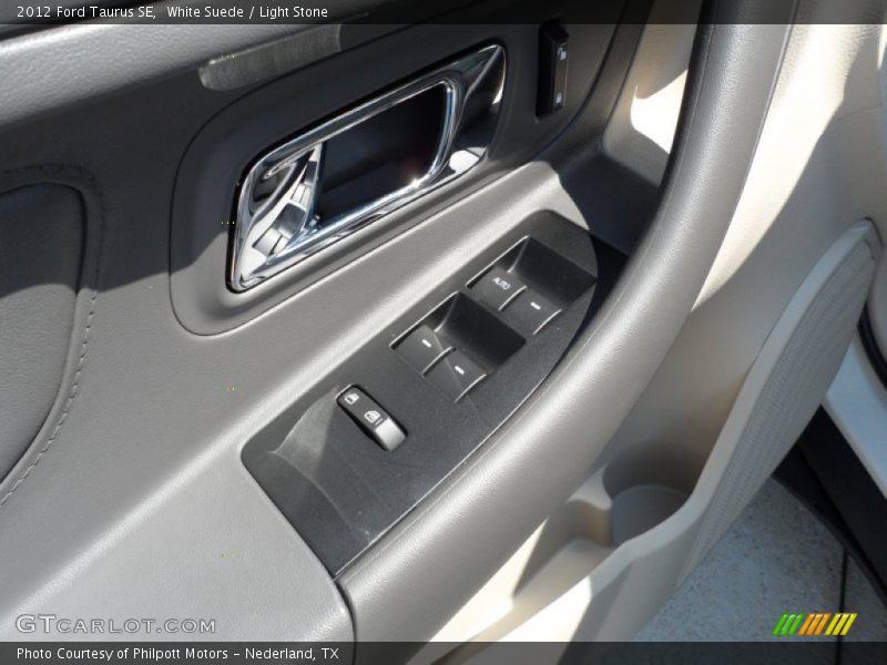 White Suede / Light Stone 2012 Ford Taurus SE