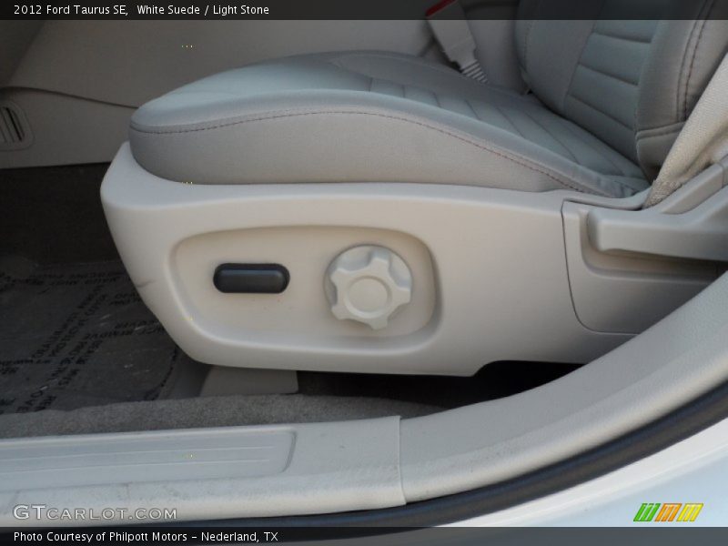 White Suede / Light Stone 2012 Ford Taurus SE