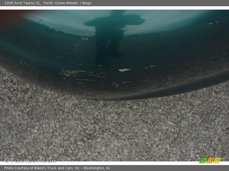 Pacific Green Metallic / Beige 1996 Ford Taurus GL