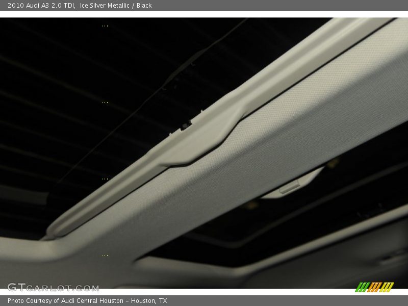 Ice Silver Metallic / Black 2010 Audi A3 2.0 TDI