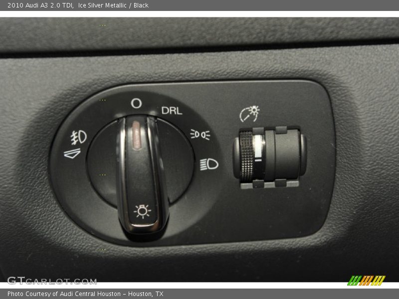 Controls of 2010 A3 2.0 TDI