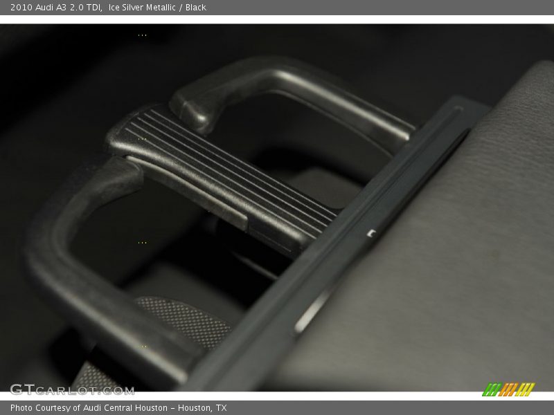 Ice Silver Metallic / Black 2010 Audi A3 2.0 TDI