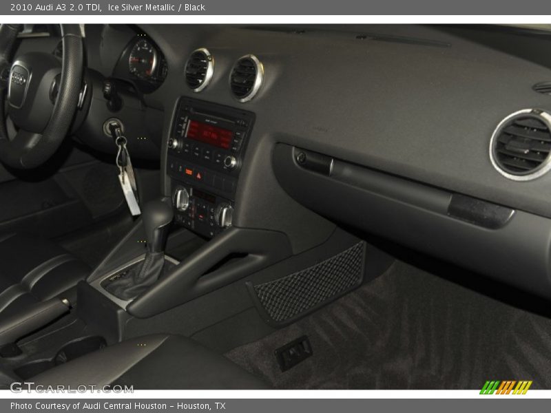 Ice Silver Metallic / Black 2010 Audi A3 2.0 TDI
