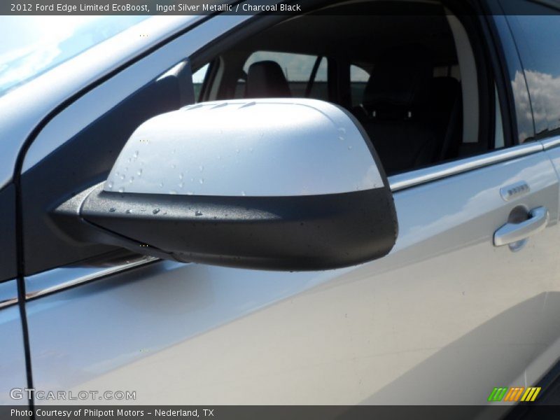 Ingot Silver Metallic / Charcoal Black 2012 Ford Edge Limited EcoBoost