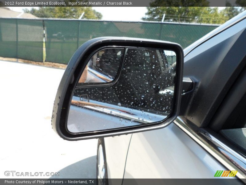 Ingot Silver Metallic / Charcoal Black 2012 Ford Edge Limited EcoBoost