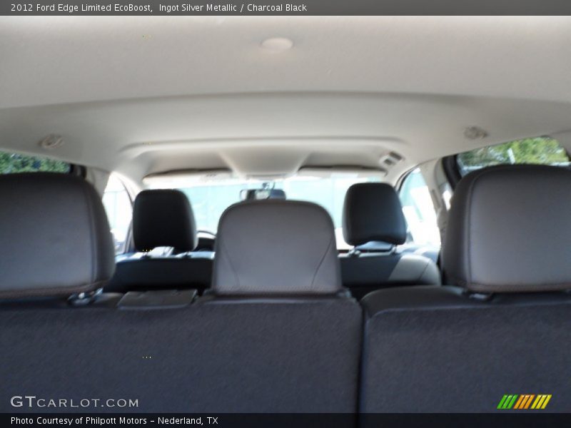 Ingot Silver Metallic / Charcoal Black 2012 Ford Edge Limited EcoBoost