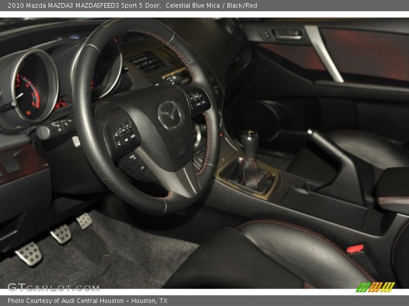  2010 MAZDA3 MAZDASPEED3 Sport 5 Door Black/Red Interior