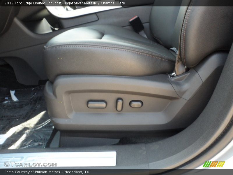 Ingot Silver Metallic / Charcoal Black 2012 Ford Edge Limited EcoBoost