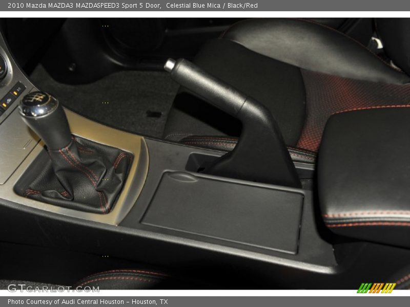 Celestial Blue Mica / Black/Red 2010 Mazda MAZDA3 MAZDASPEED3 Sport 5 Door