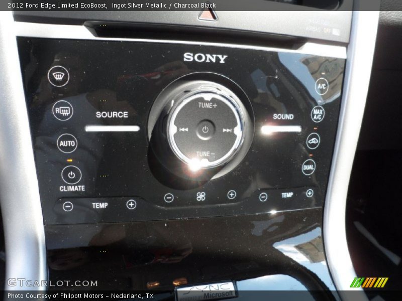 Controls of 2012 Edge Limited EcoBoost