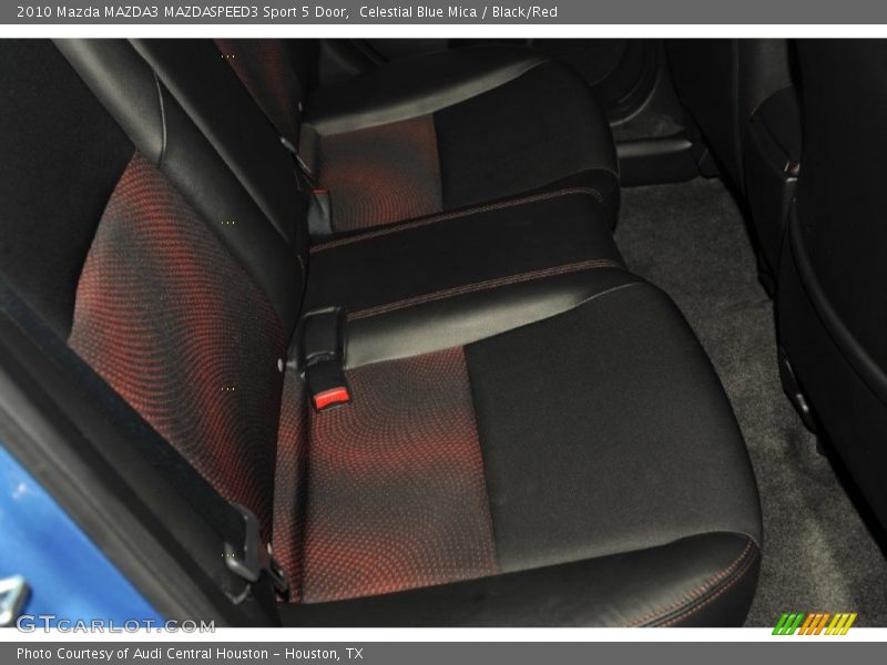Celestial Blue Mica / Black/Red 2010 Mazda MAZDA3 MAZDASPEED3 Sport 5 Door