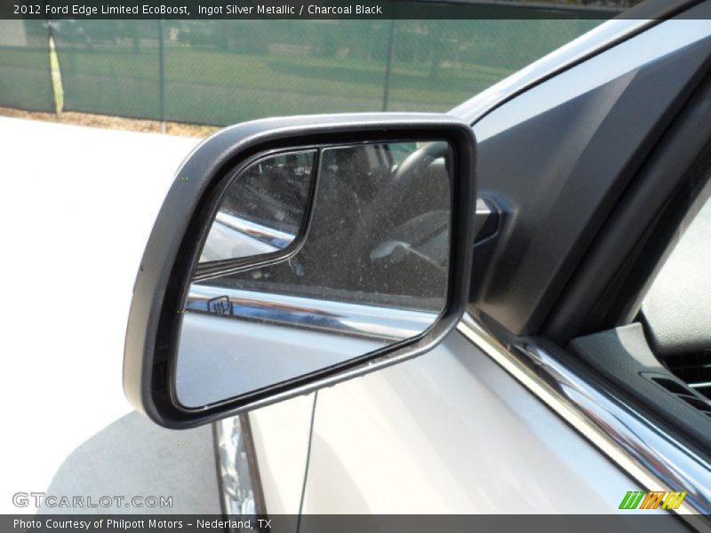 Ingot Silver Metallic / Charcoal Black 2012 Ford Edge Limited EcoBoost