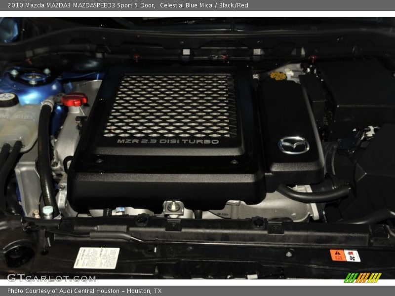 Celestial Blue Mica / Black/Red 2010 Mazda MAZDA3 MAZDASPEED3 Sport 5 Door