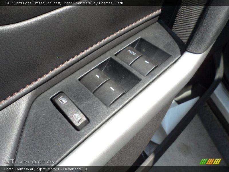 Ingot Silver Metallic / Charcoal Black 2012 Ford Edge Limited EcoBoost
