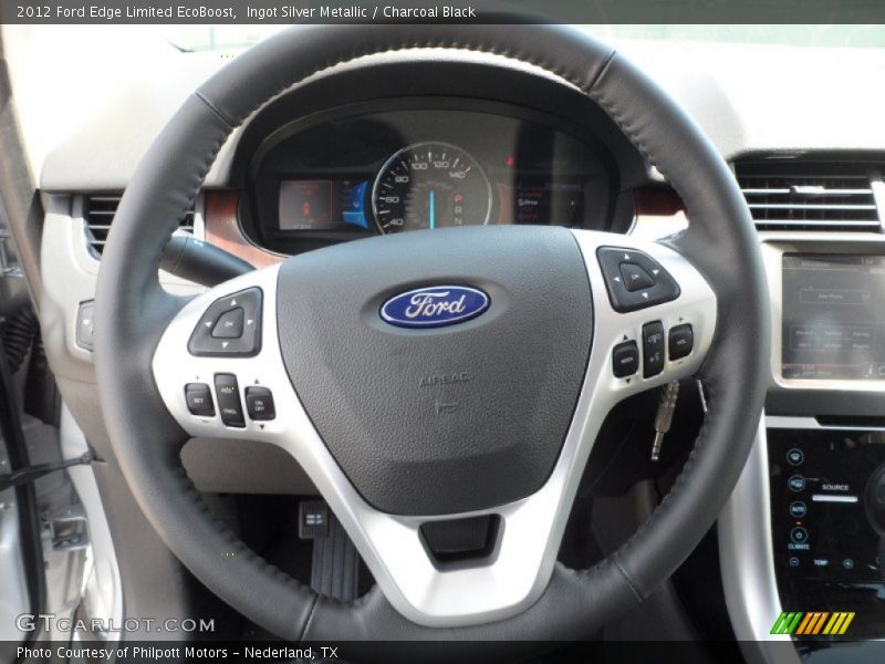  2012 Edge Limited EcoBoost Steering Wheel